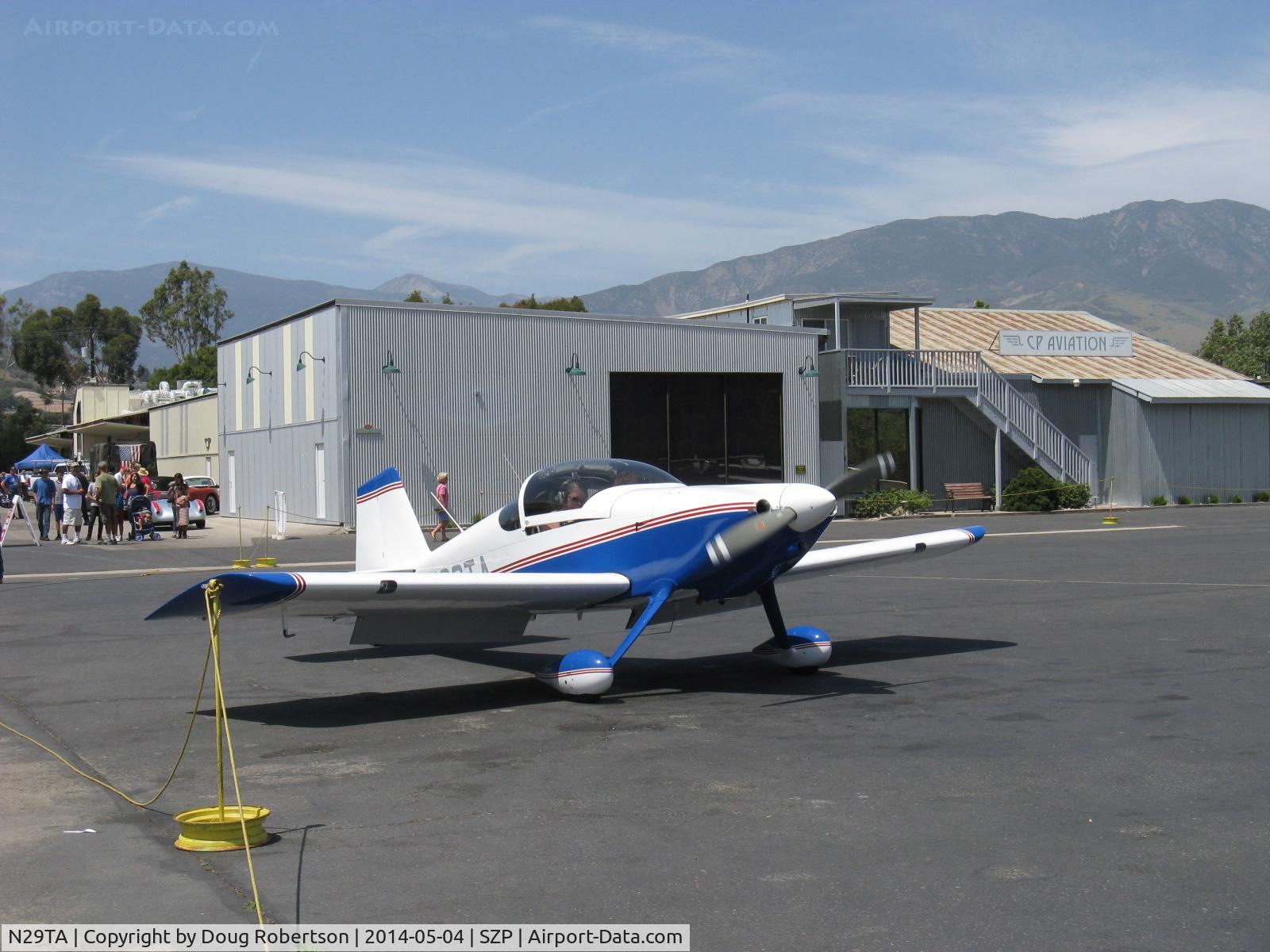 N29TA, 2002 Vans RV-6 C/N 23056, 2002 Grover VANs RV-6, Lycoming IO-360 180 Hp, engine start