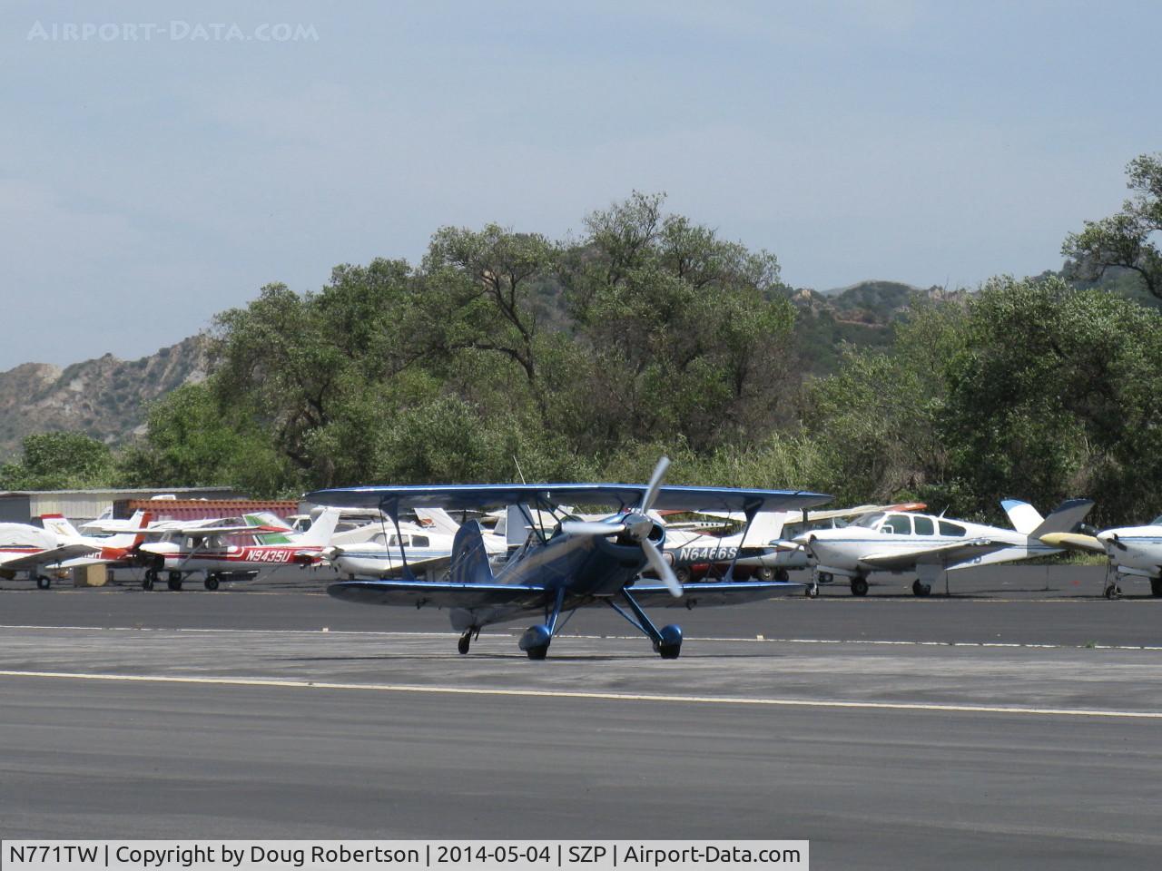 N771TW, 1981 Stolp SA-300 Starduster Too C/N 434, 2005 Poor STOLP SA-300 STARDUSTER TOO, landing roll Rwy 22