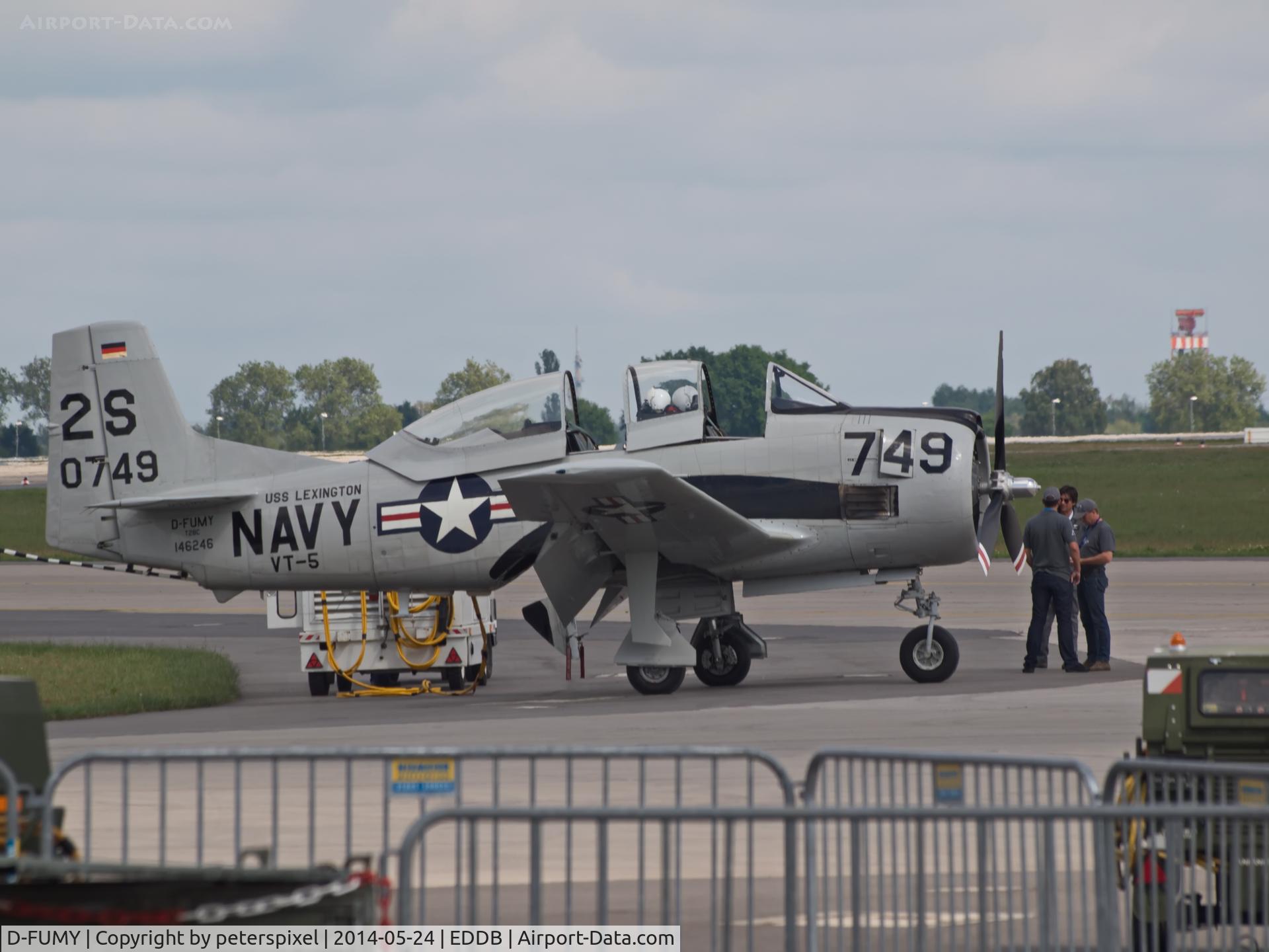 D-FUMY, North American T-28C Trojan C/N 252-9 (146246), ILA Berlin Air Show 2014