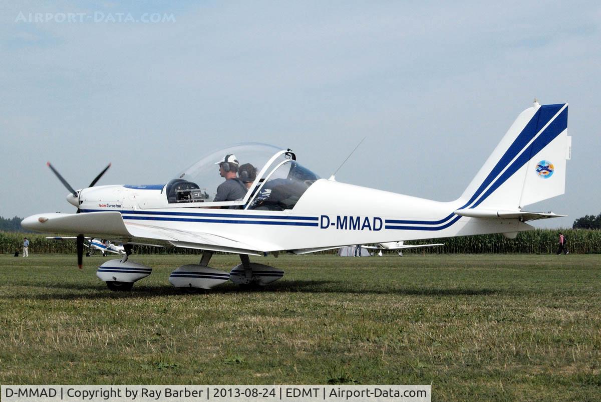 D-MMAD, 2004 Evektor EV-97 Eurostar C/N 2004-2218, Evektor EV-97 Team EuroStar [2004-2218] Tannheim~D 24/08/2013