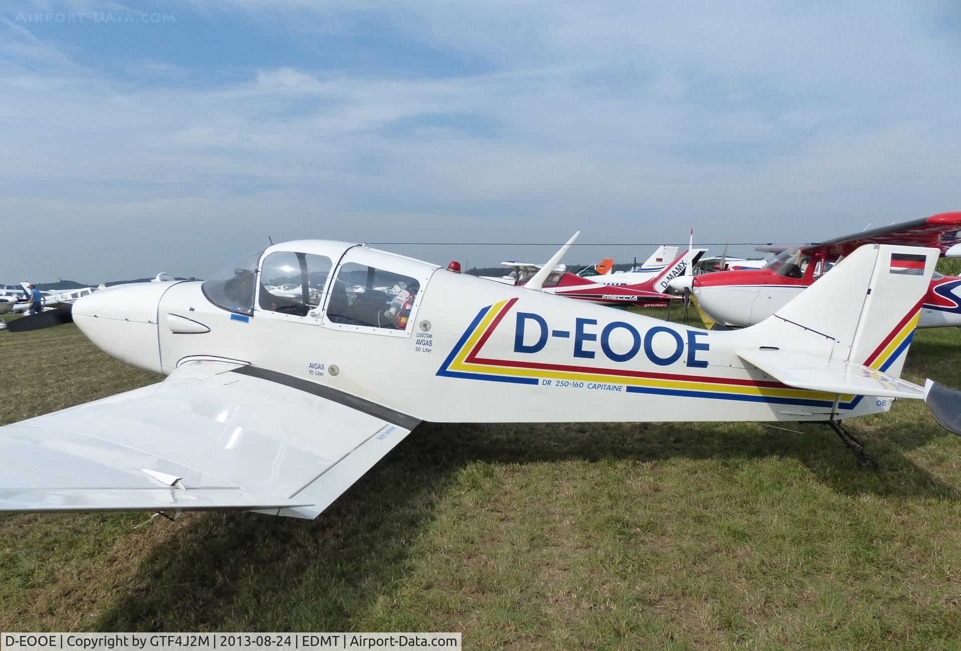 D-EOOE, CEA Jodel DR-250-160 Capitaine C/N 84, D-EOOE at Tannheim 24.8.13