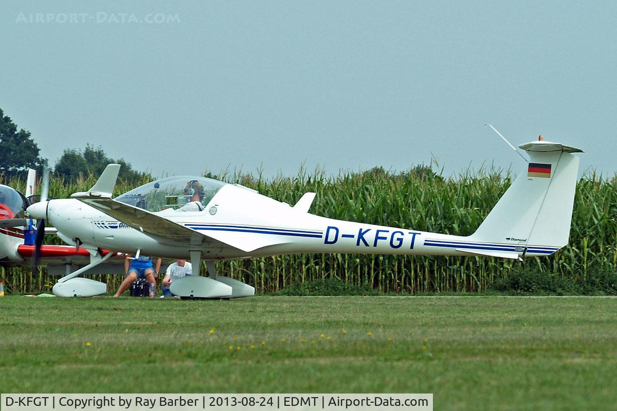 D-KFGT, Diamond HK-36TTC Super Dimona C/N 36572, Diamond HK-36TTC Super Dimona [36.572] Tannheim~D 24/08/2013