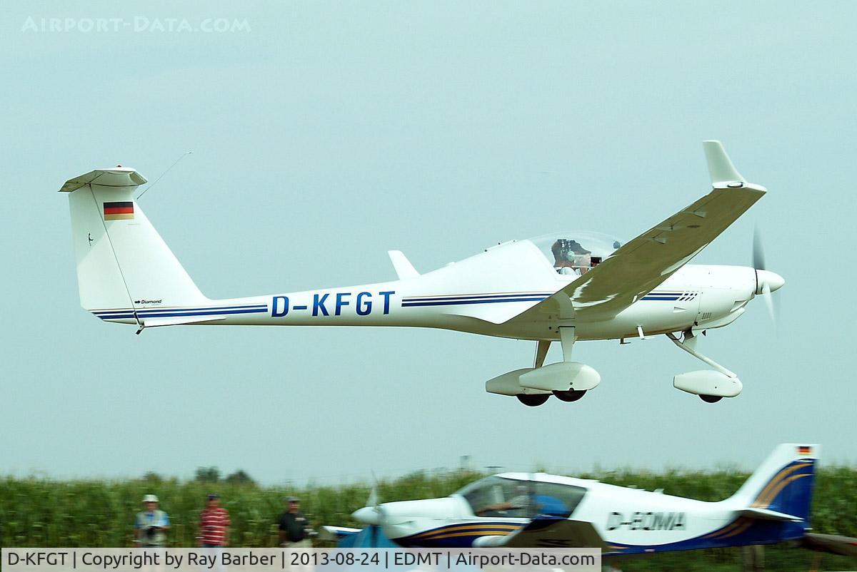 D-KFGT, Diamond HK-36TTC Super Dimona C/N 36572, Diamond HK-36TTC Super Dimona [36.572] Tannheim~D 24/08/2013