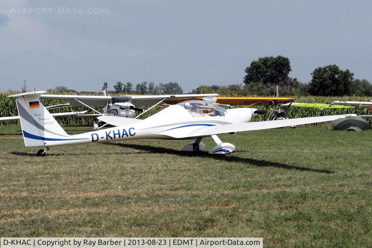 D-KHAC, 1990 HOAC HK-36R Super Dimona C/N 36359, HOAC HK-36R Super Dimona [36.359] Tannheim~D 23/08/2013
