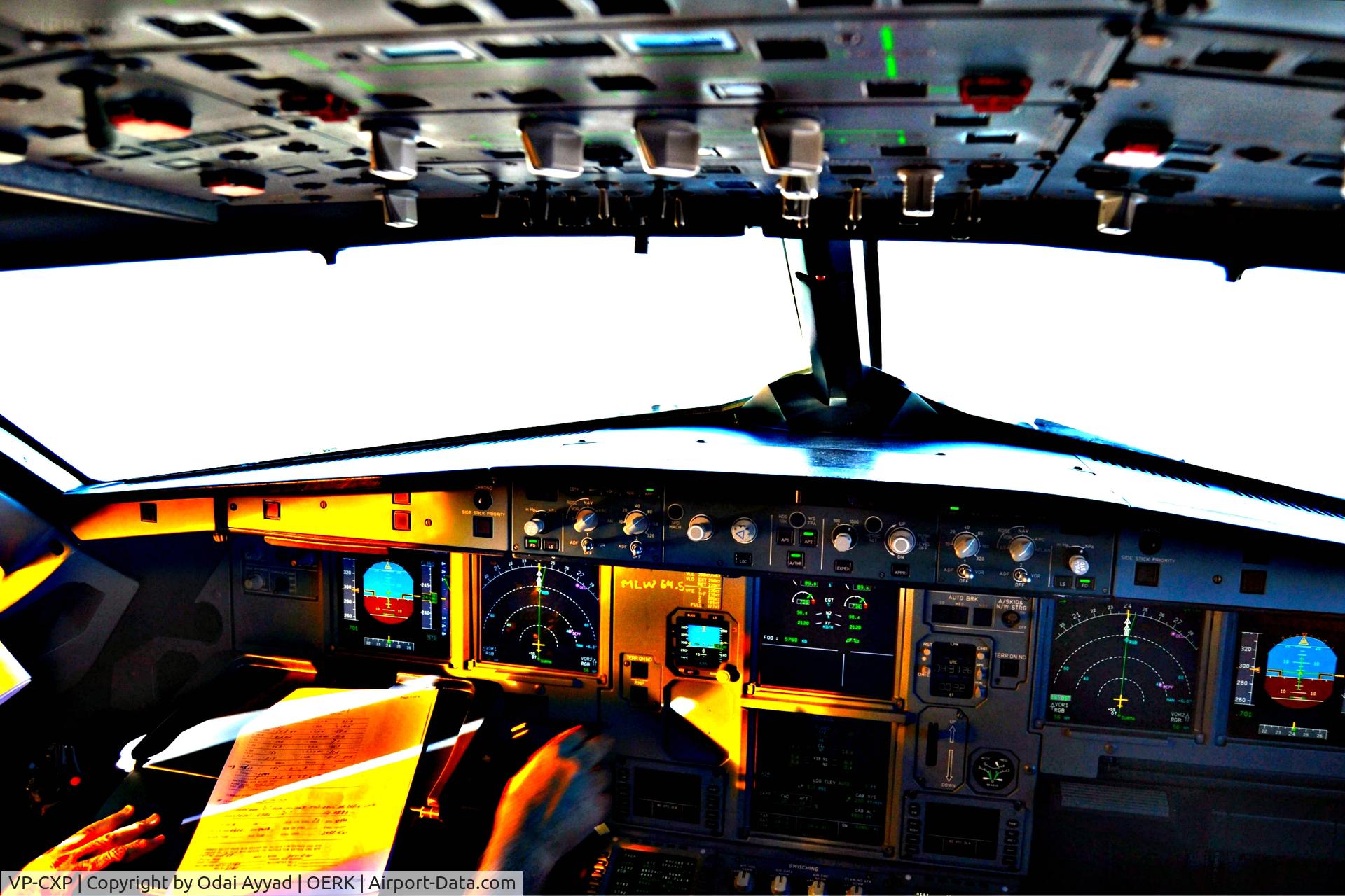 VP-CXP, 2009 Airbus A320-214 C/N 3889, in flight A320
