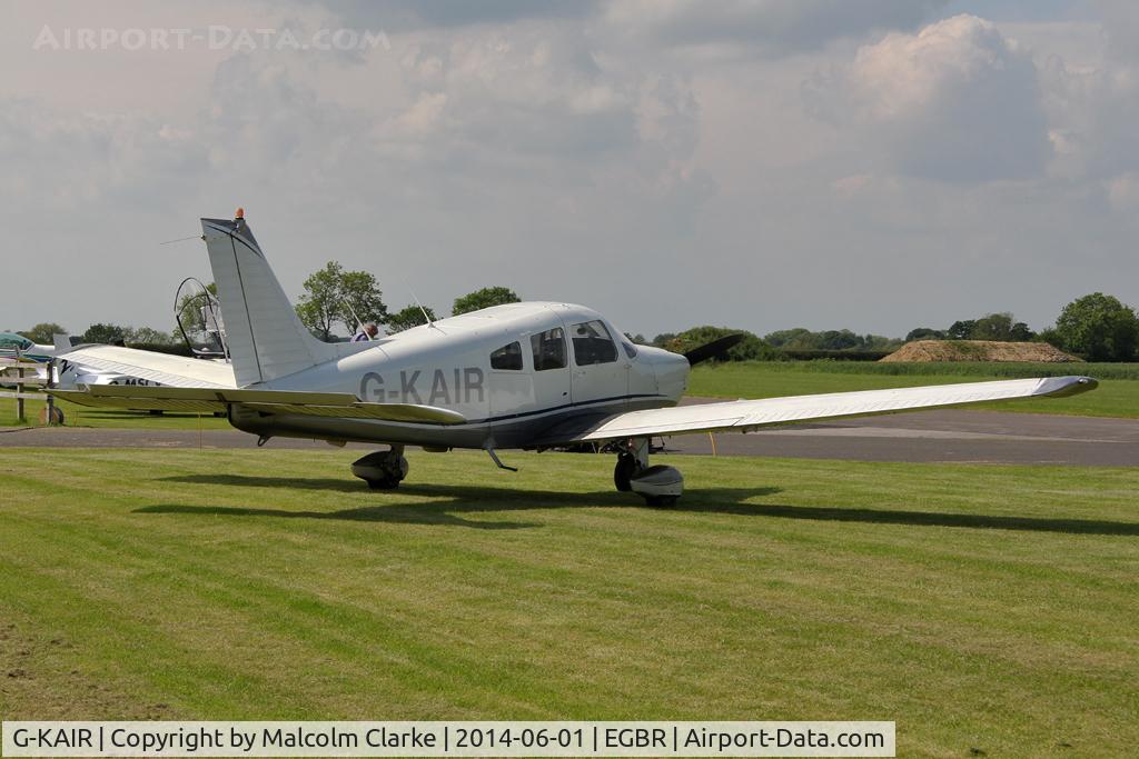 G-KAIR, 1978 Piper PA-28-181 Cherokee Archer II C/N 28-7990176, Piper PA-28-181 Cherokee Archer II at The Real Aeroplane Club's Biplane and Open Cockpit Fly-In, Breighton Airfield, June 1st 2014.