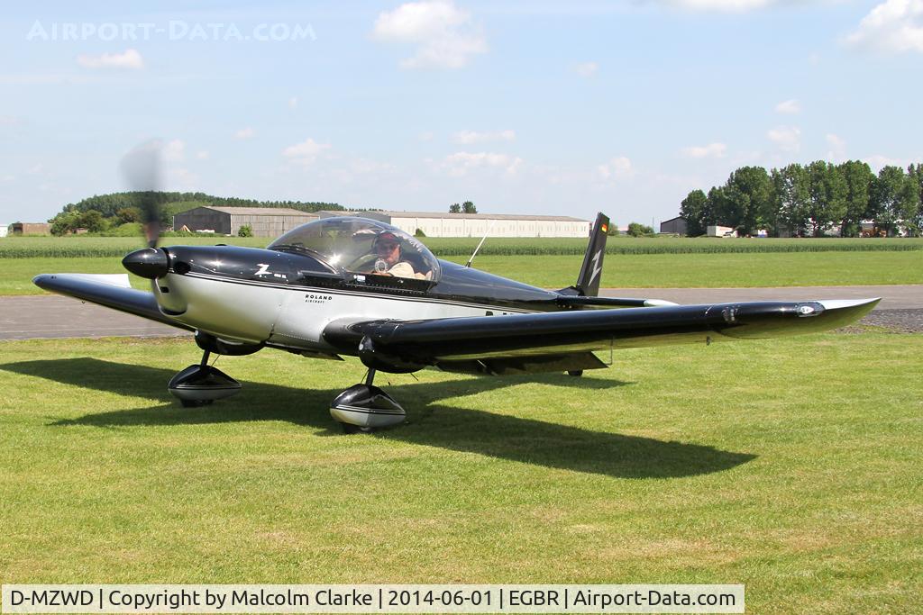 D-MZWD, 2006 Roland Z-602 XL C/N DX-9514, Roland Z-602 XL at The Real Aeroplane Club's Biplane and Open Cockpit Fly-In, Breighton Airfield, June 1st 2014.