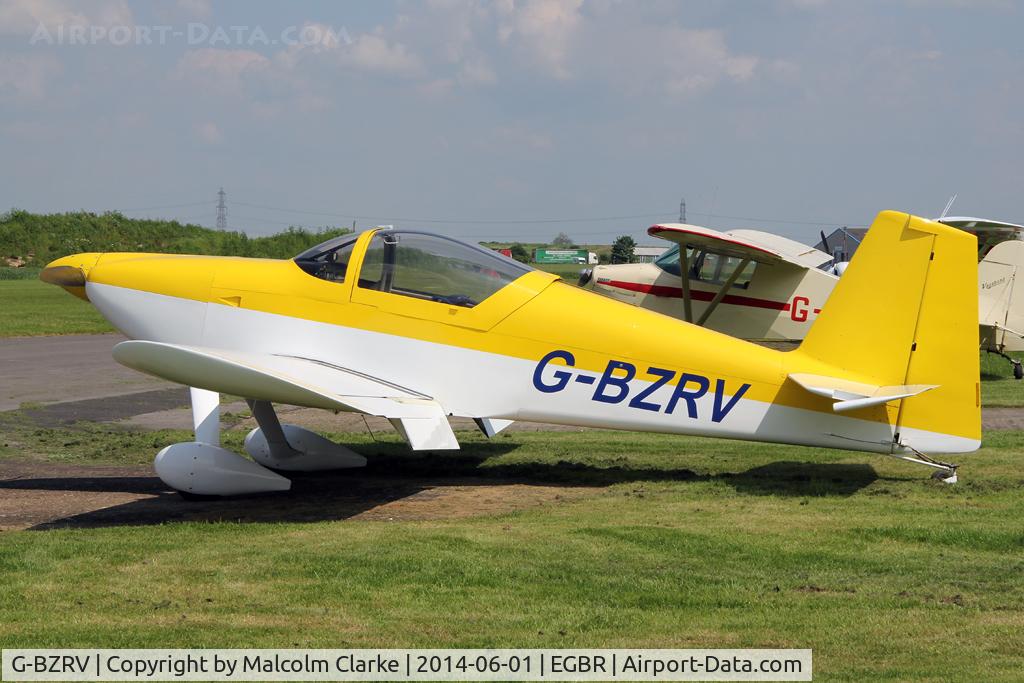 G-BZRV, 2002 Vans RV-6 C/N PFA 181A-13573, Vans RV-6 at The Real Aeroplane Club's Biplane and Open Cockpit Fly-In, Breighton Airfield, June 1st 2014.