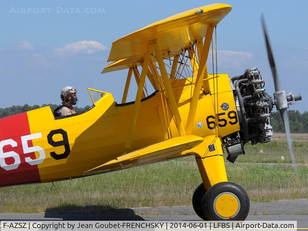 F-AZSZ, Boeing E75 C/N 75-5659, ready to take off