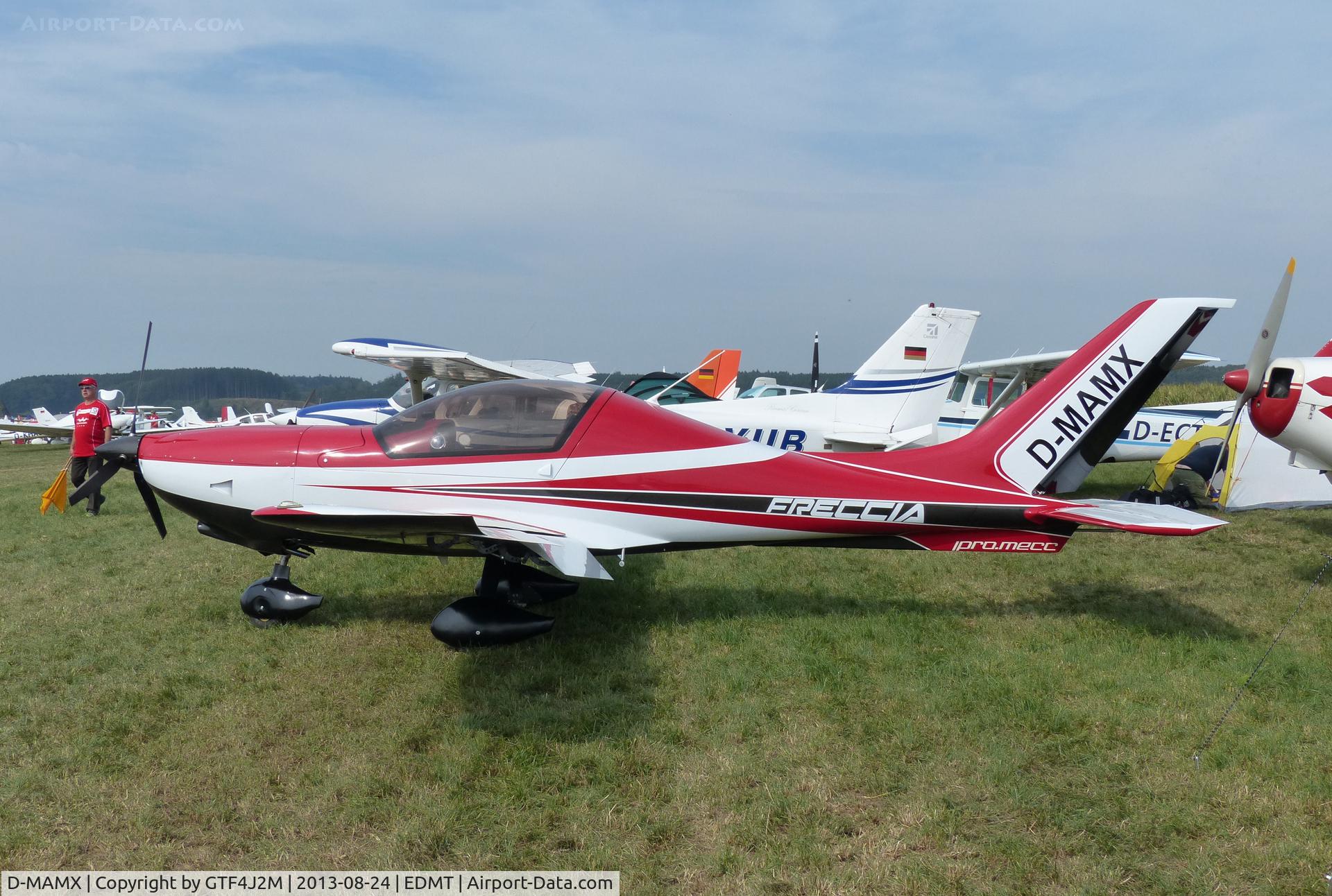 D-MAMX, Pro.Mecc Freccia C/N FR 012, D-MAMX at Tannheim 24.8.13