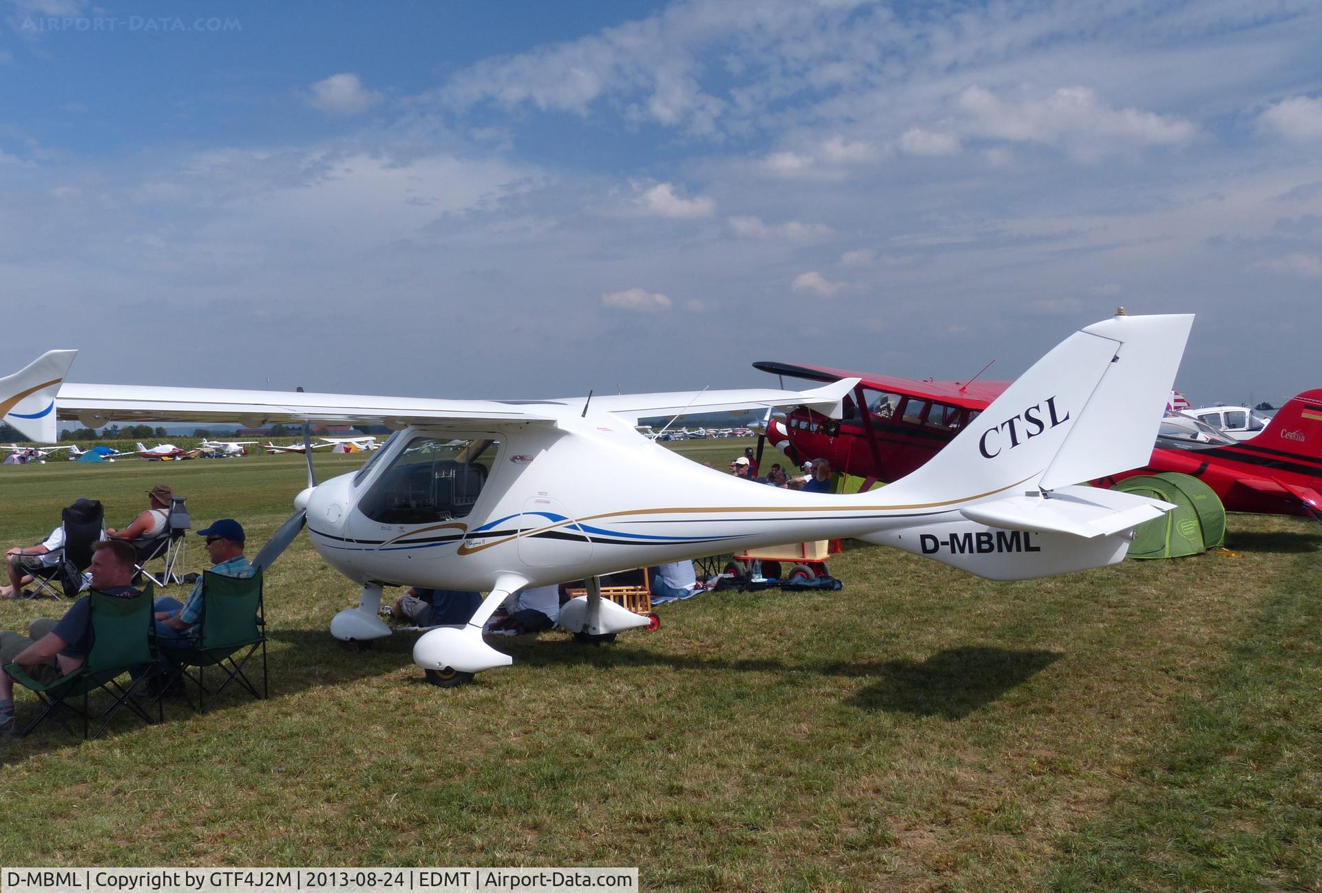 D-MBML, 2011 Flight Design CTLS C/N F-11-12-01, D-MBML at Tannheim 24.8.13