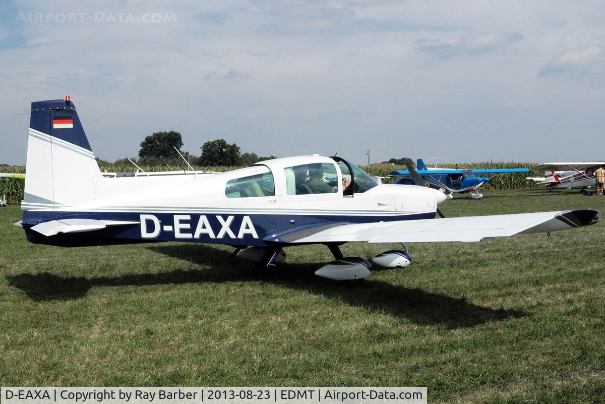 D-EAXA, American Aviation AA-5 Traveler C/N AA5-0497, American Aviation AA-5 Traveler [AA5-0497] Tannheim~D 23/08/2013
