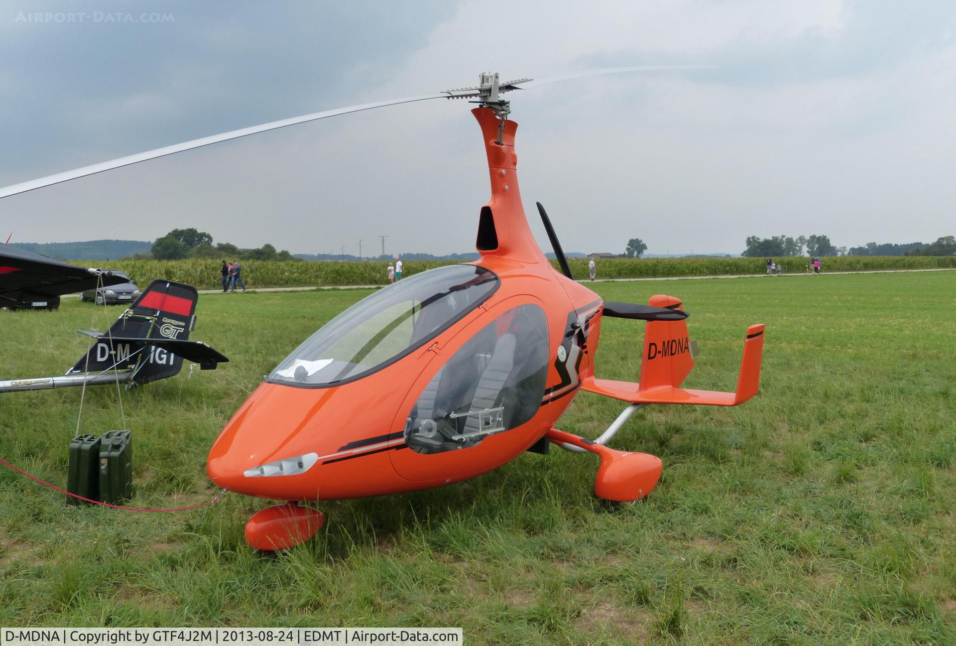 D-MDNA, 2014 AutoGyro Cavalon C/N Not found, D-MDNA at Tannheim 24.8.13