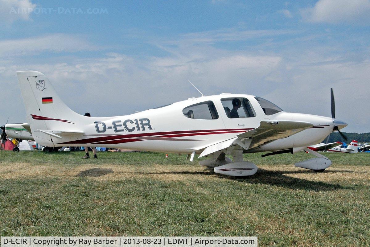 D-ECIR, 2003 Cirrus SR20 C/N 1303, Cirrus Design SR-20 [1303] Tannheim~D 23/08/2013