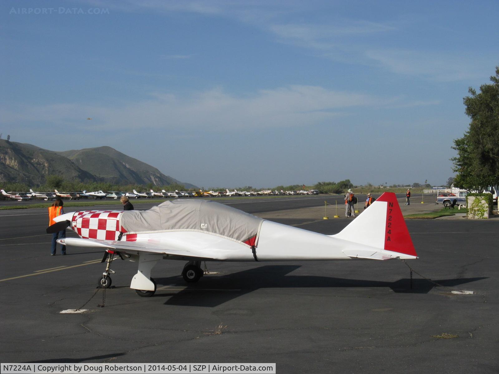 N7224A, 1998 Osprey GP-4 C/N 8, 1998 Baum PEREIRA GP4, Lycoming IO-360-A1A 210 Hp, wood plans-built rare speedster, 240 mph cruise, 2,200 fpm climb rate, 1,200 mile range, two place, retractable gear
