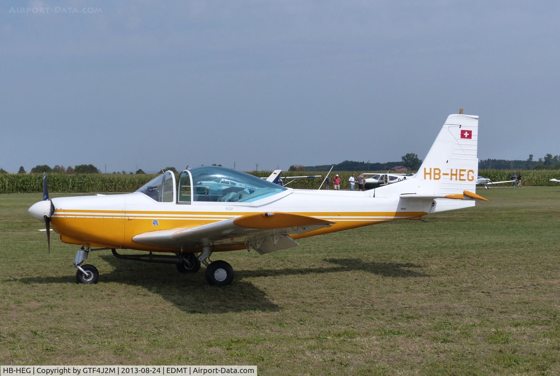 HB-HEG, 1972 FFA AS-202/15 Bravo C/N 3, HB-HEG at Tannheim 24.8.13