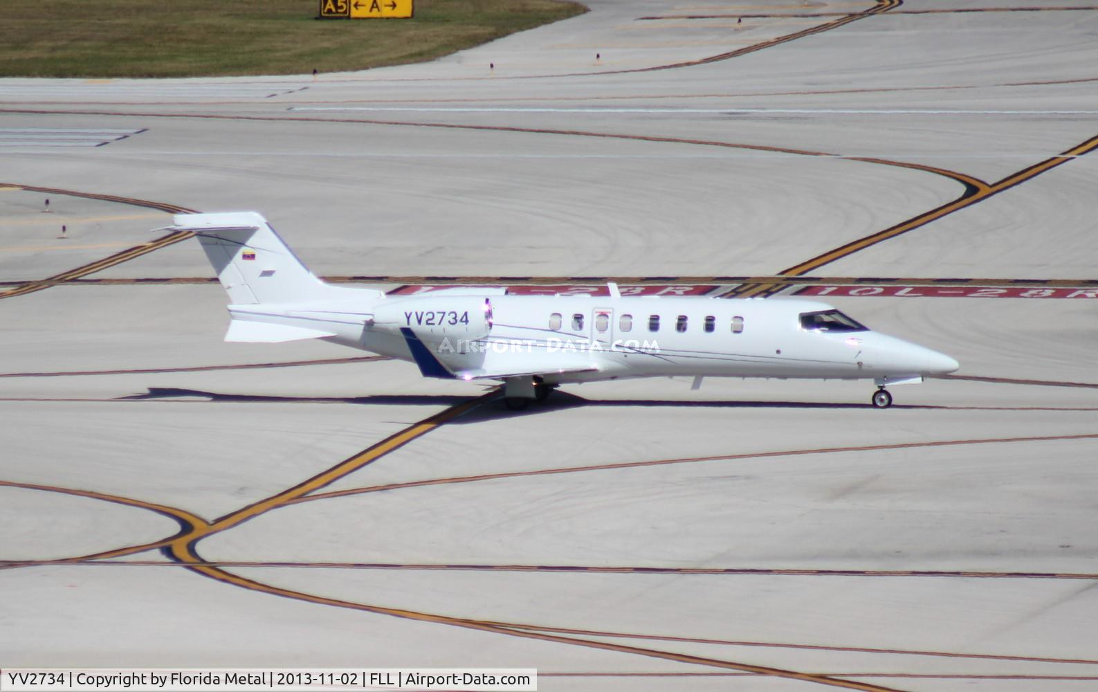 YV2734, 2010 Learjet 45 C/N 407, Venezuelan Lear 45