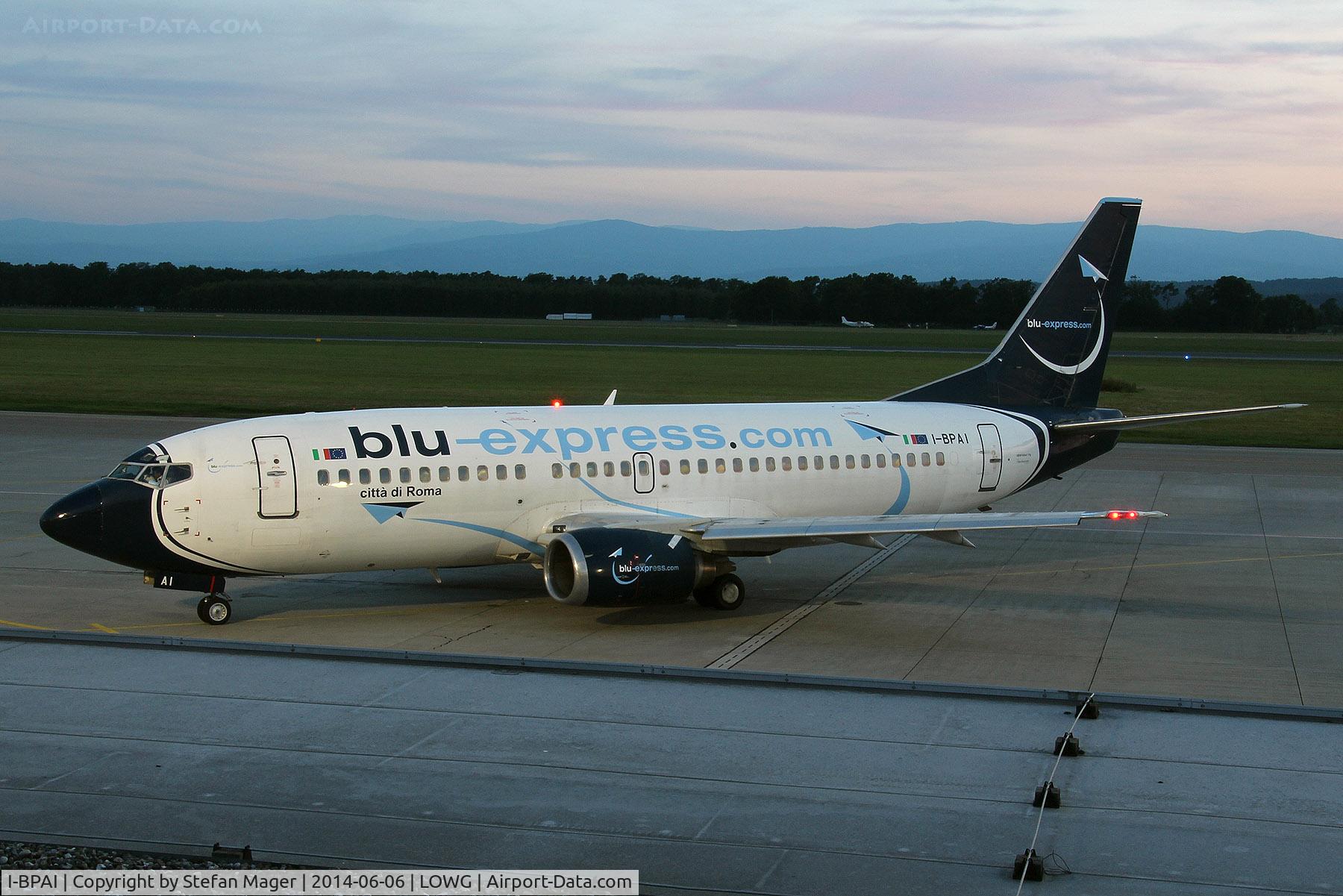 I-BPAI, 1997 Boeing 737-36Q C/N 29060, Blue Panorama B737-300 @GRZ