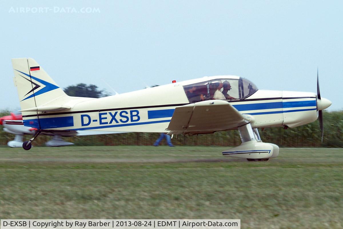 D-EXSB, SAN Jodel D-140C Mousquetaire III C/N 90, SAN Jodel D.140C Mousquetaire [90] Tannheim~D 24/08/2013