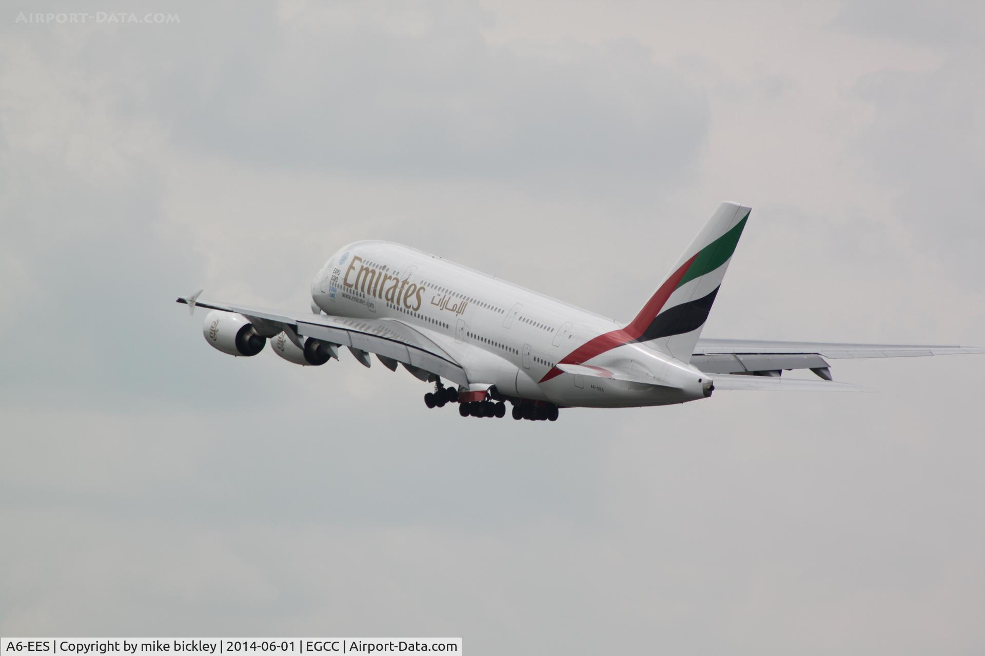 A6-EES, 2013 Airbus A380-861 C/N 140, Emirates