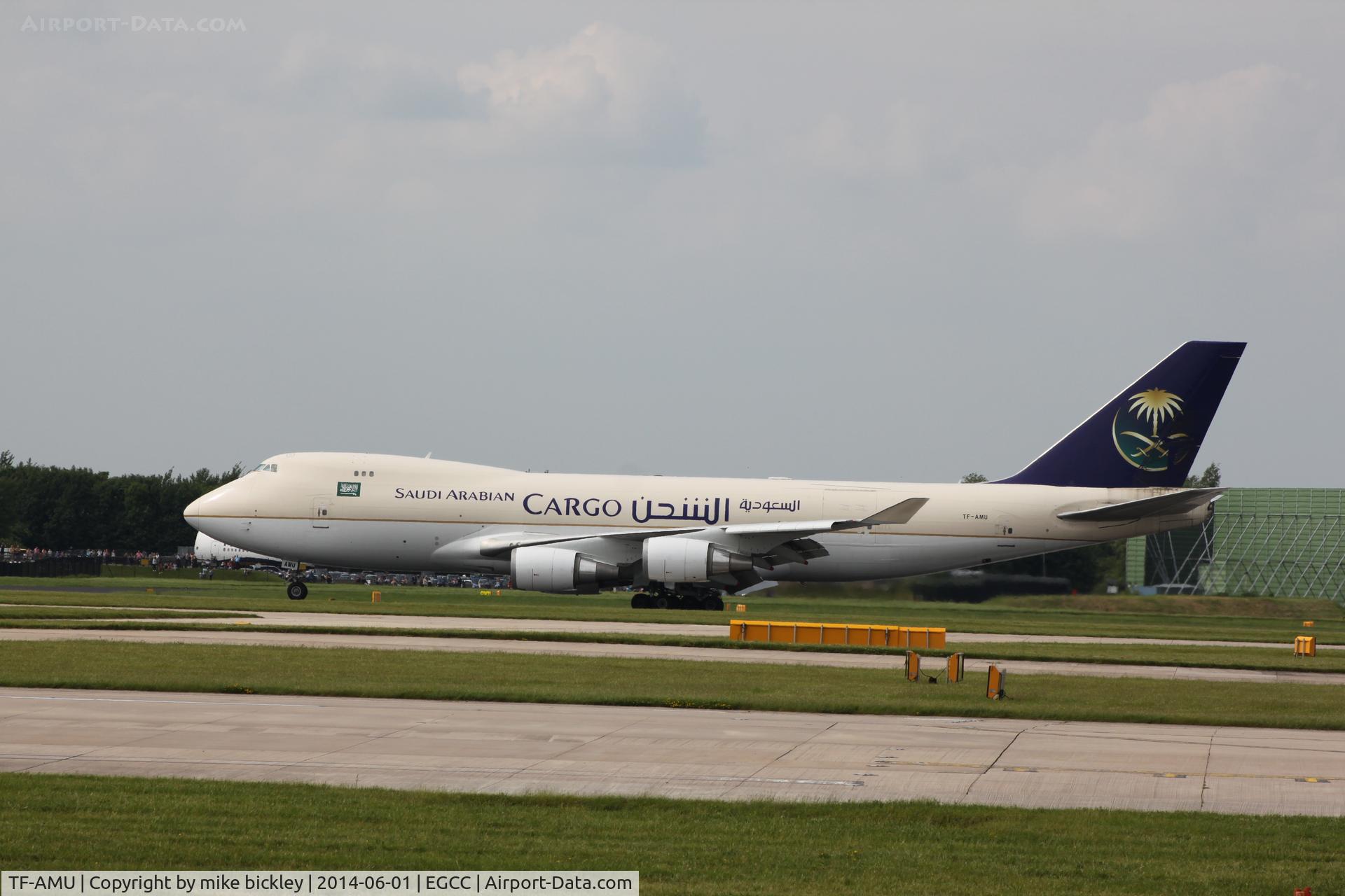 TF-AMU, 1999 Boeing 747-48EF/SCD C/N 27603, Saudia Cargo
