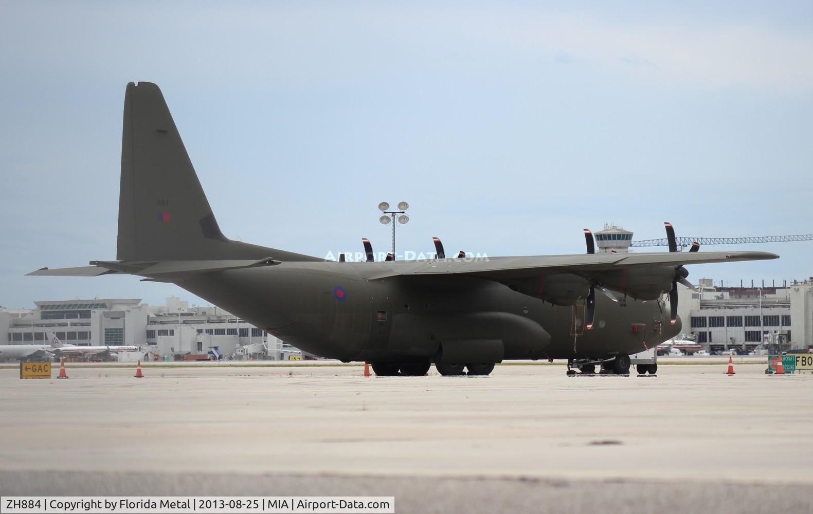 ZH884, 1999 Lockheed Martin C-130J Hercules C.5 C/N 382-5482, Royal Air Force C-130J Hercules