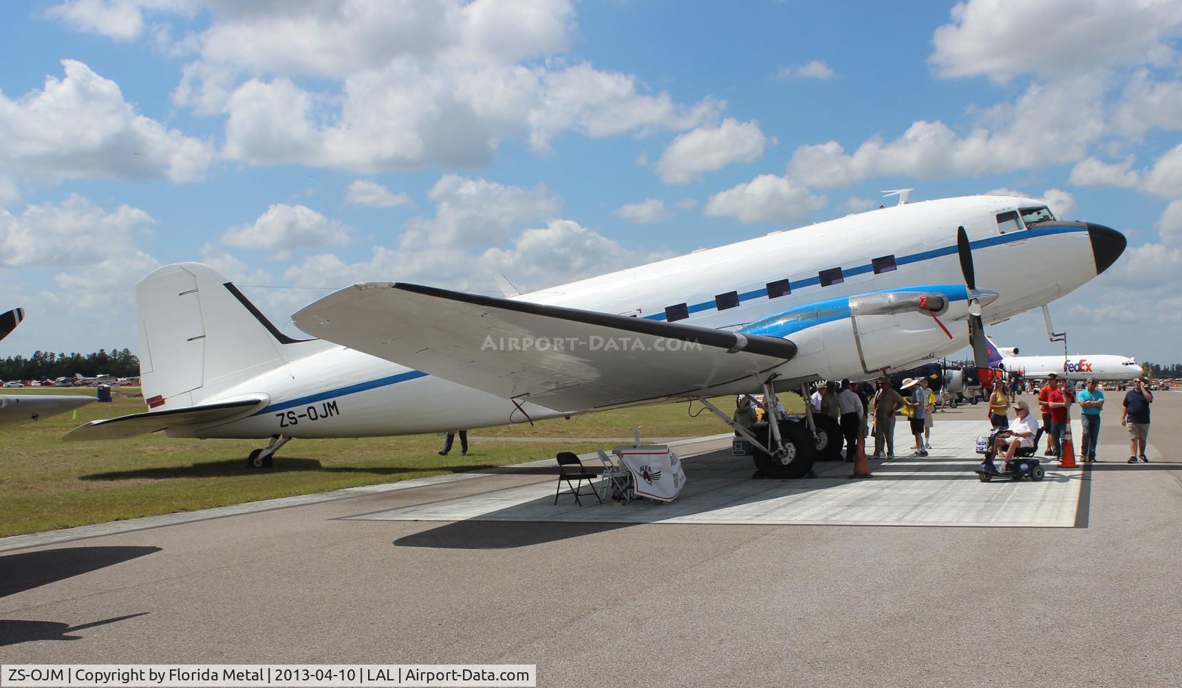 ZS-OJM, 1948 Douglas DC-3-65TP (C-47B-1-DK) C/N 25546, DC-3 Turbo Conversion