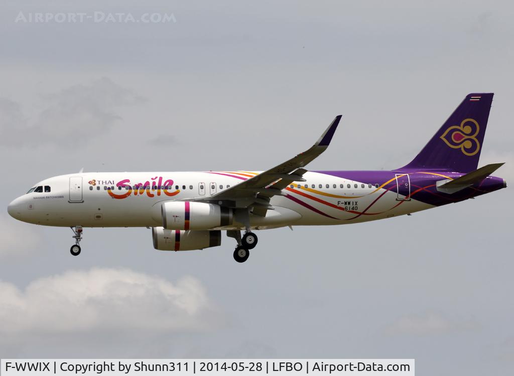 F-WWIX, 2014 Airbus A320-232 C/N 6140, C/n 6140 - To be HS-TXO