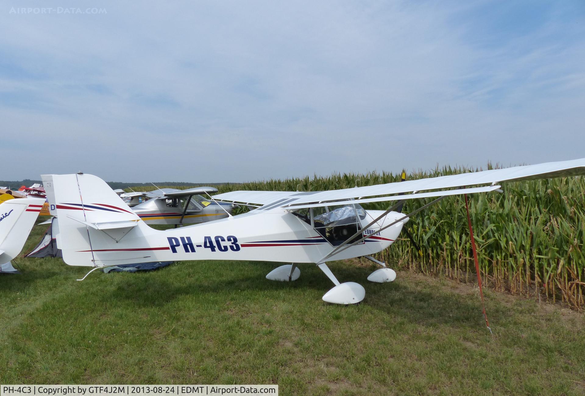 PH-4C3, Aeropro Eurofox C/N 23007, PH-4C3 at Tannheim 24.8.13