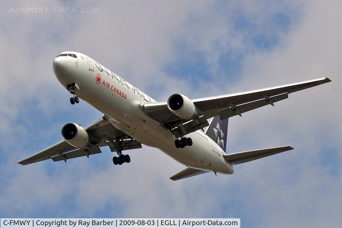 C-FMWY, 1996 Boeing 767-333 C/N 25587, Boeing 767-333ER [25587] (Air Canada) Home~G 03/08/2009. On approach 27R.