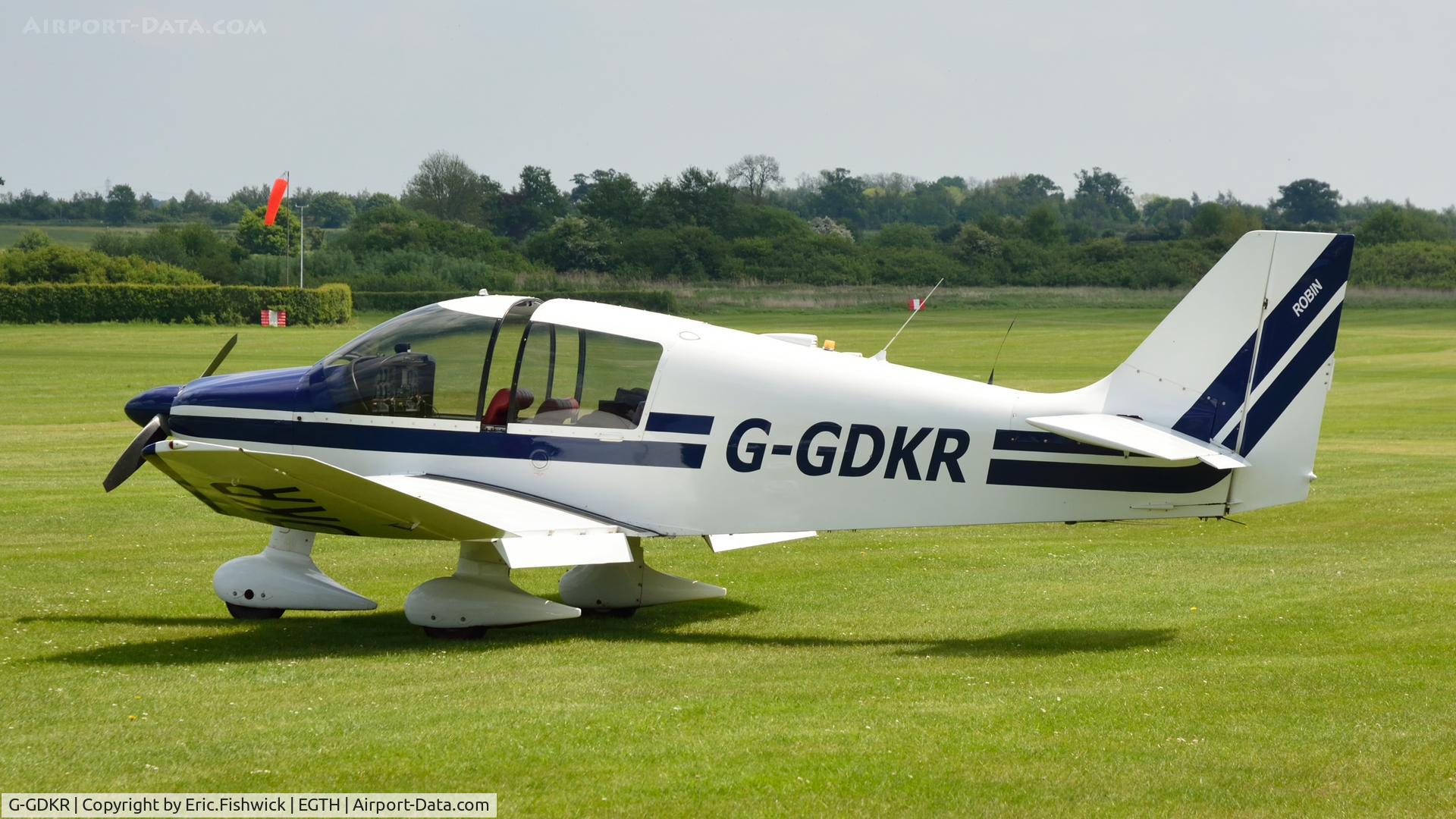 G-GDKR, 1983 Robin DR-400-140B Major C/N 1623, 1. G-GDKR visiting Shuttleworth (Old Warden) Aerodrome.