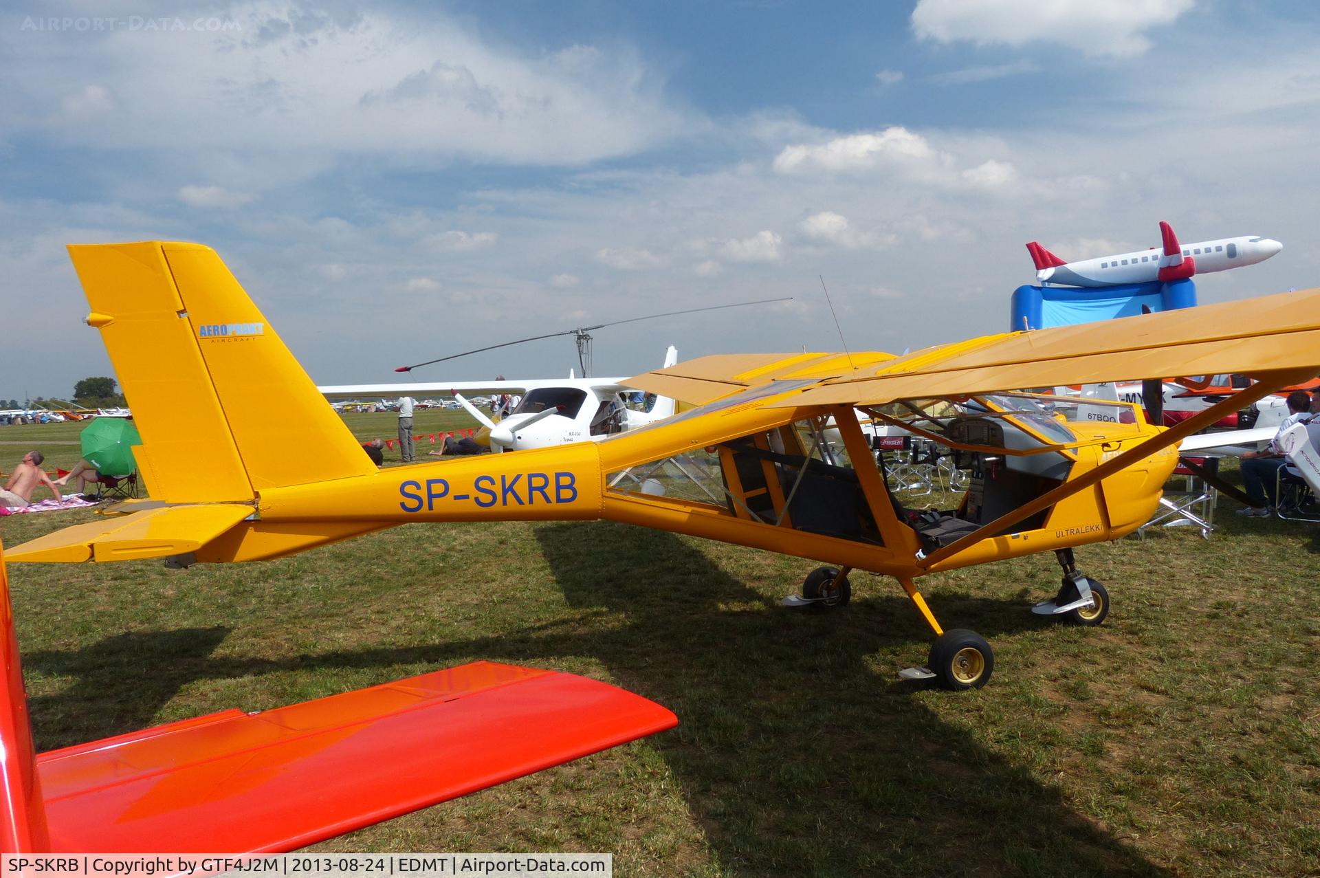 SP-SKRB, Aeroprakt A-22L Vision C/N 393, SP-SKRB at Tannheim 24.8.13