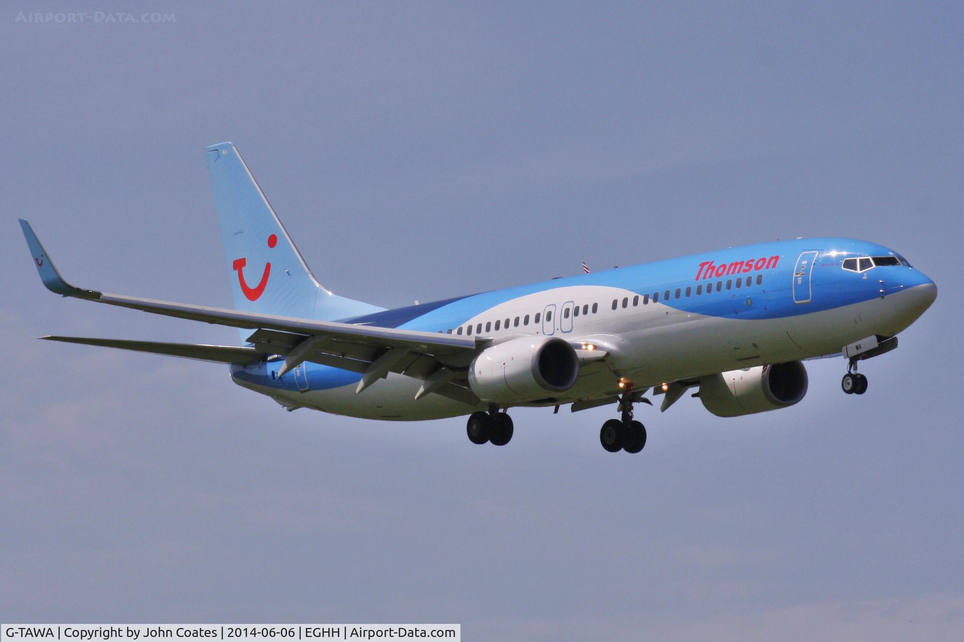 G-TAWA, 2012 Boeing 737-8K5 C/N 37264, Finals 08
