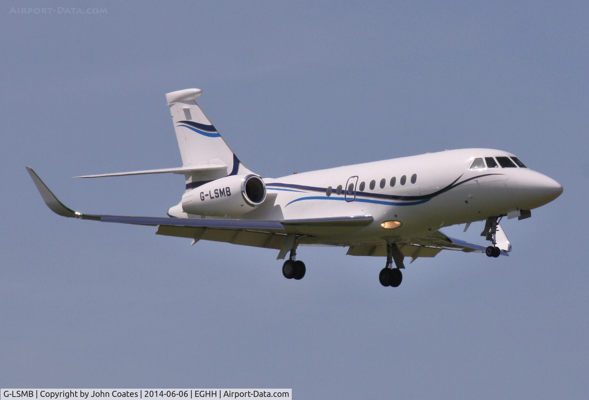 G-LSMB, 2004 Dassault Falcon 2000EX C/N 47, Finals 08