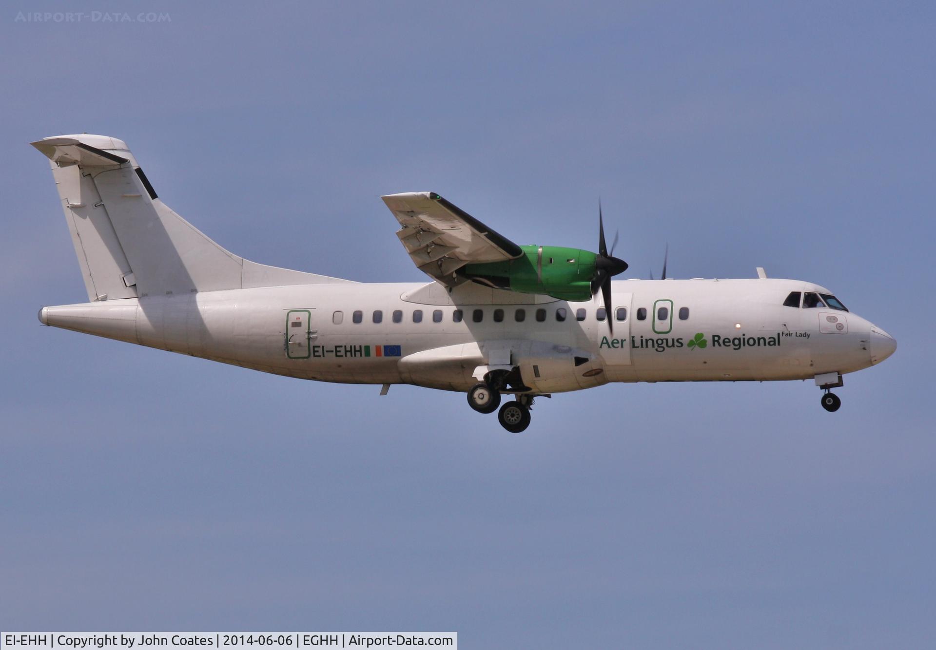 EI-EHH, 1990 ATR 42-300 C/N 196, Arriving 08