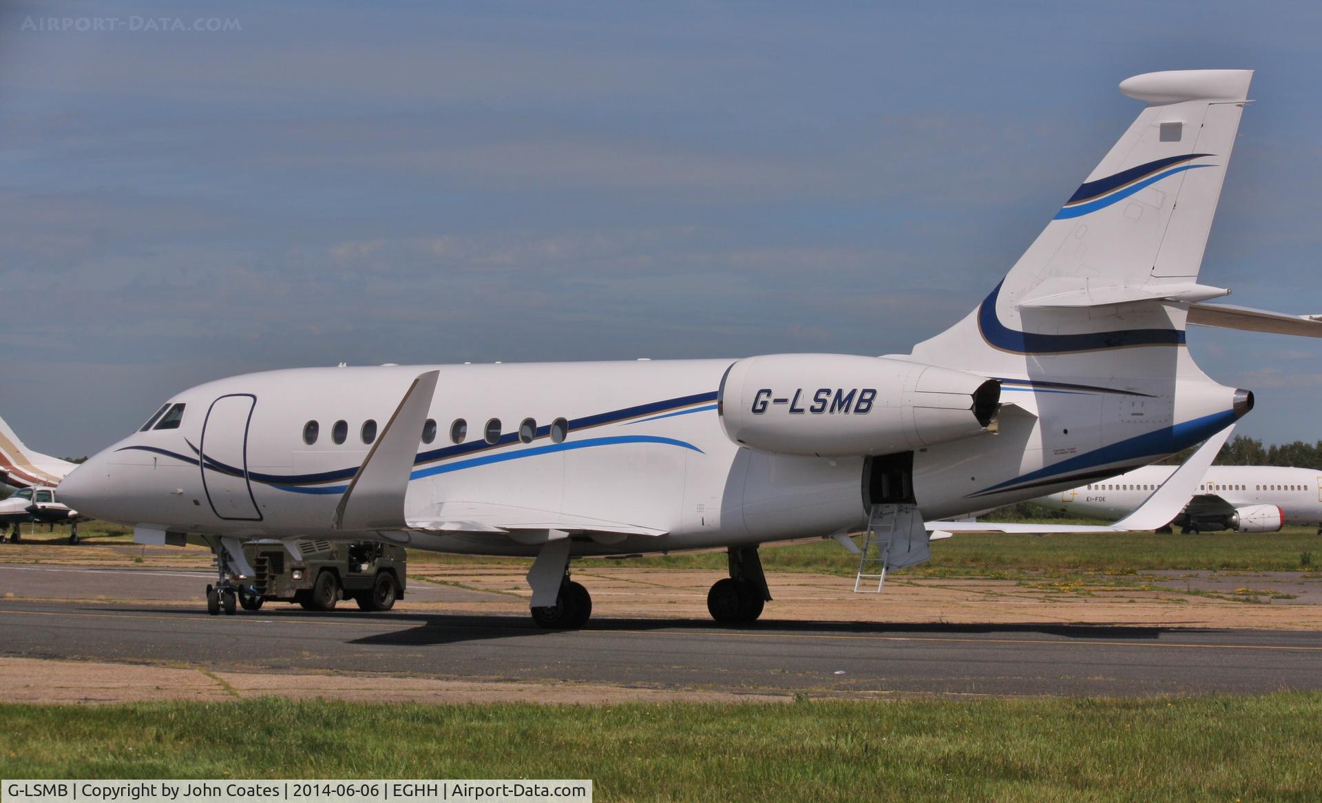 G-LSMB, 2004 Dassault Falcon 2000EX C/N 47, At Jetworks