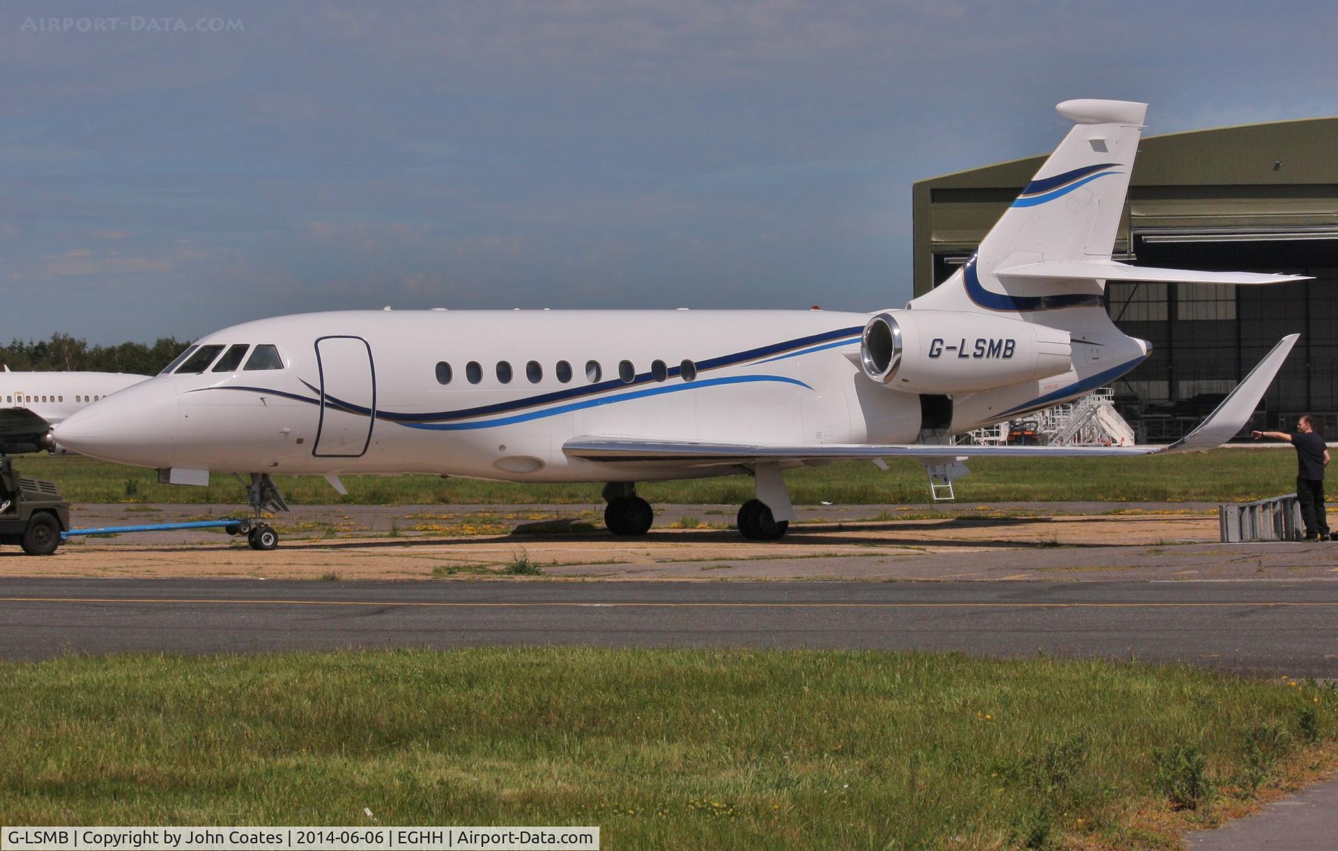G-LSMB, 2004 Dassault Falcon 2000EX C/N 47, At Jetworks