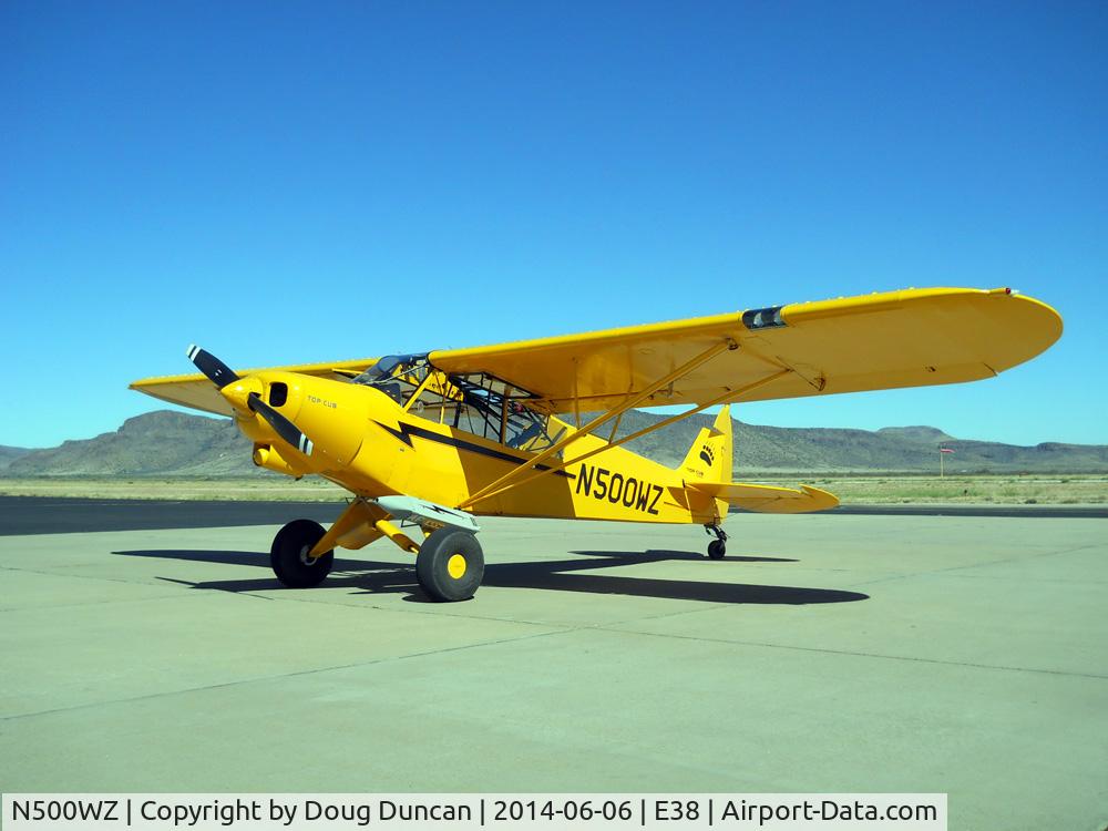 N500WZ, Cub Crafters CC18-180 Top Club C/N CC18-0050, Seen at Alpine-Casparis Airport in Alpine, Texas