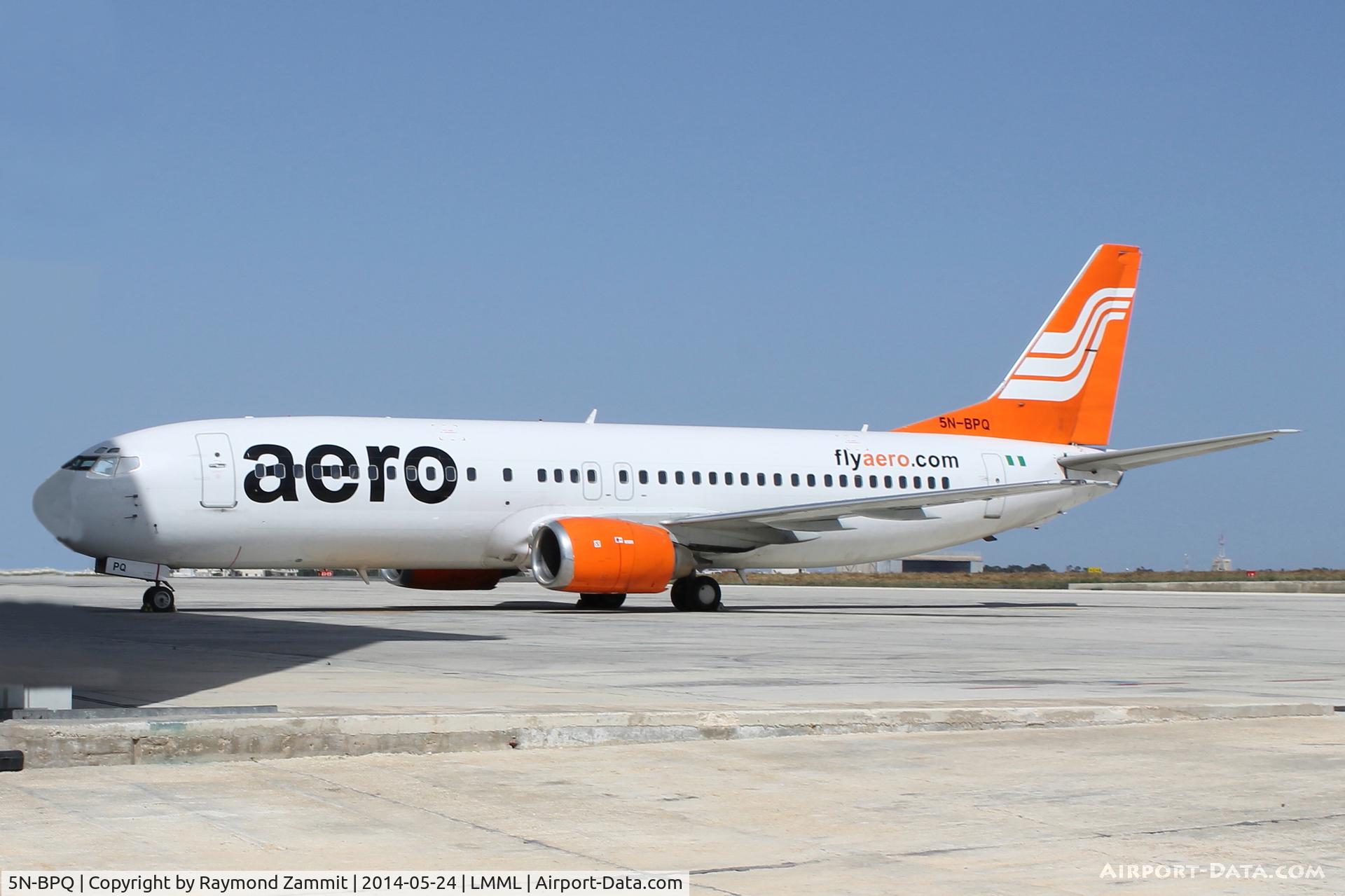 5N-BPQ, Boeing 737-400 C/N 29201, B737-400 5N-BPQ Aero Contractors