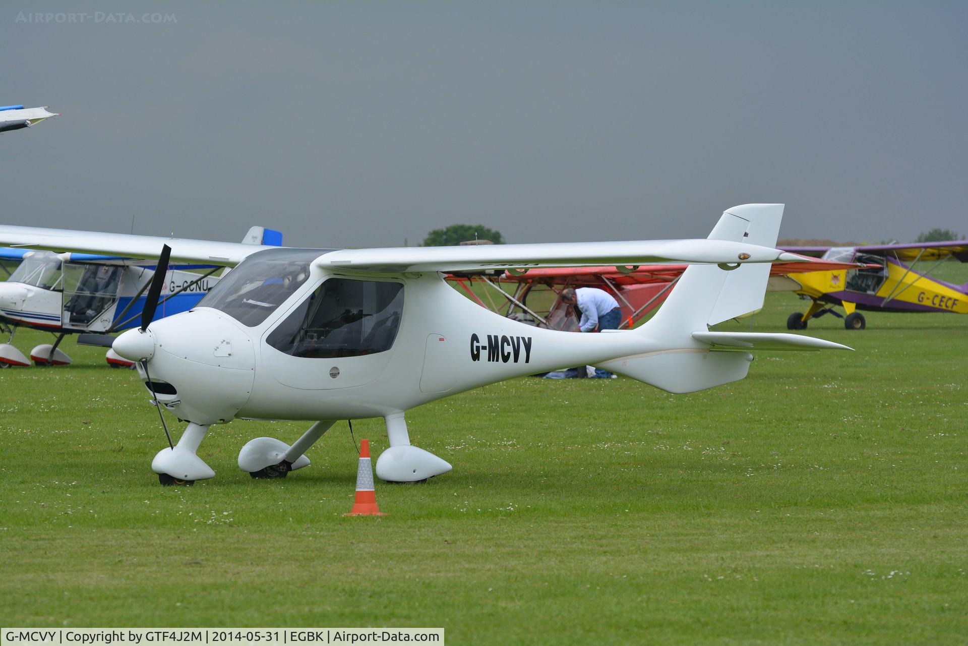G-MCVY, 2002 Flight Design CT2K C/N 7887, G-MCVY at Aero Expo Sywell 31.5.14