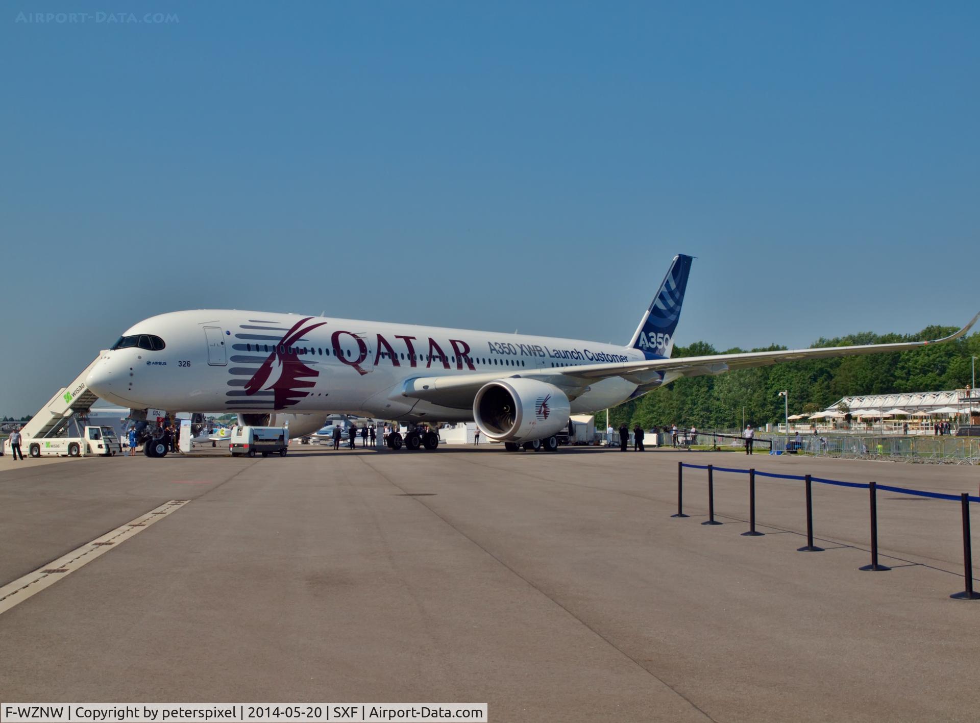 F-WZNW, 2013 Airbus A350-941 C/N 004, ILA Berlin Air Show 2014