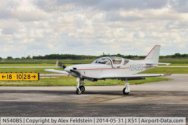 N540BS, 1992 Stoddard-Hamilton Glasair III C/N 3184, Homestead