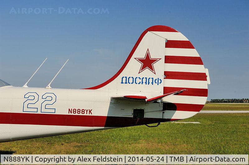 N888YK, 1995 Yakovlev Yak-52 C/N 9511903, Tamiami