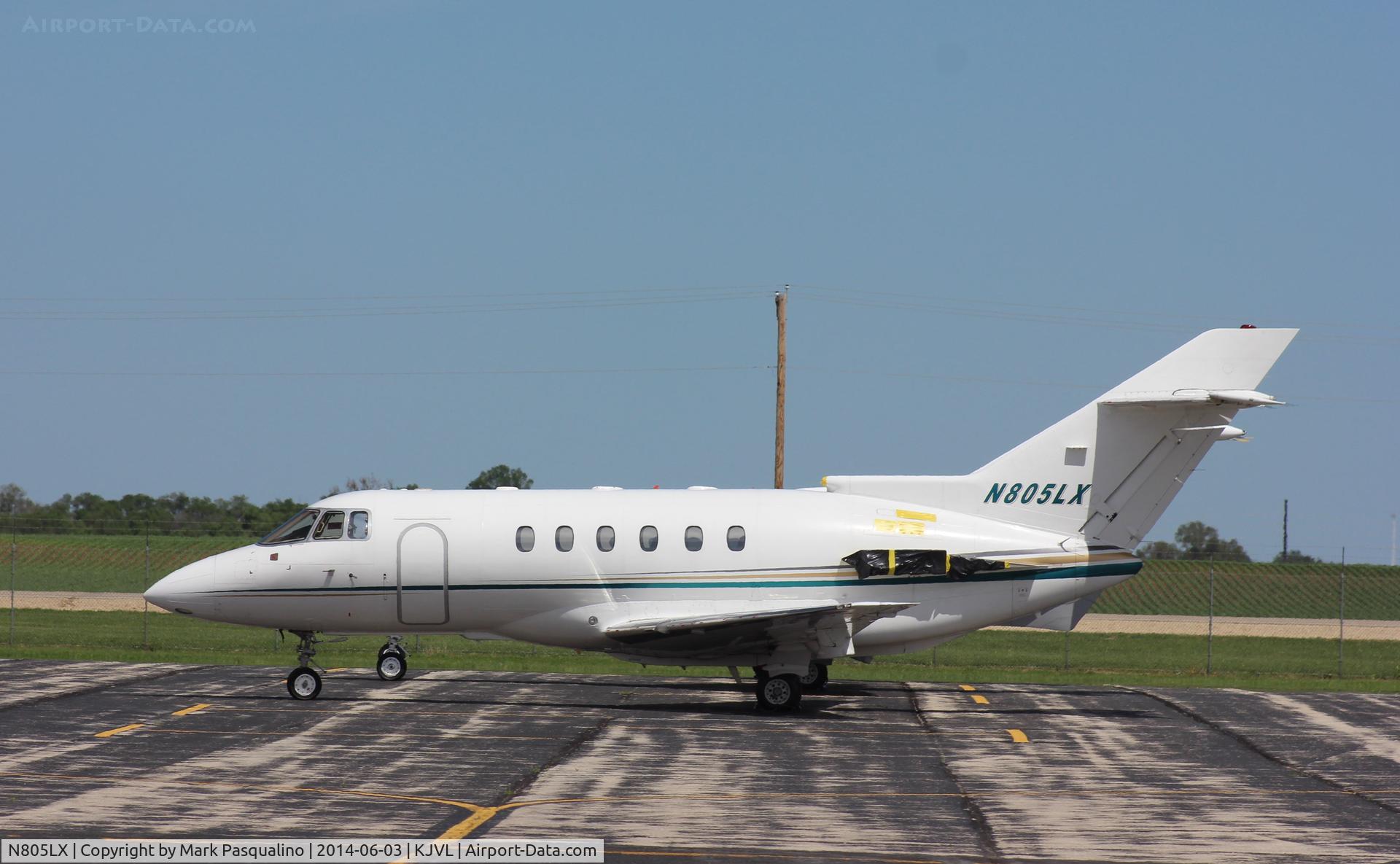 N805LX, 1998 Raytheon Hawker 800XP C/N 258374, Hawker 800XP