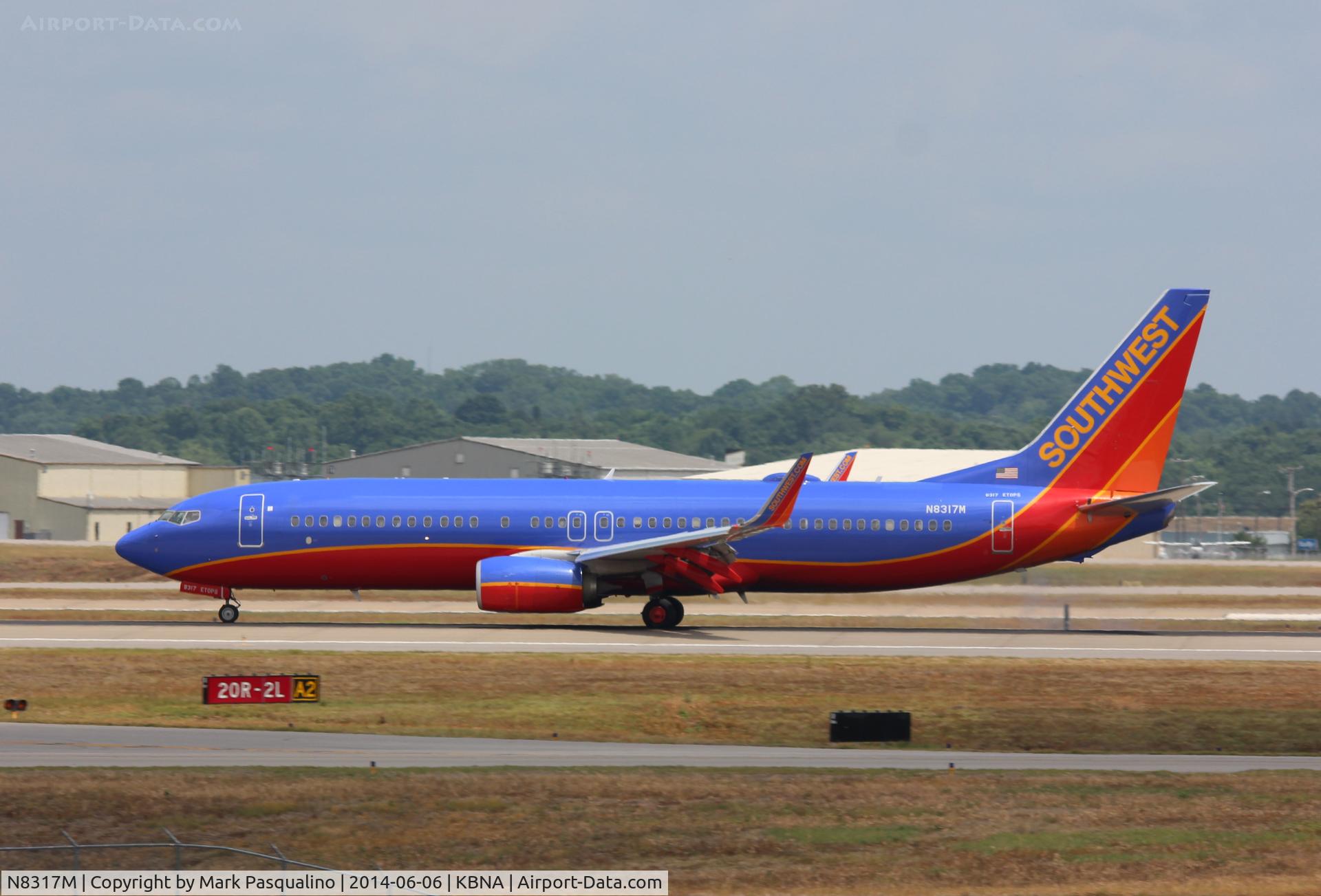 N8317M, 2012 Boeing 737-8H4 C/N 36992, Boeing 737-800