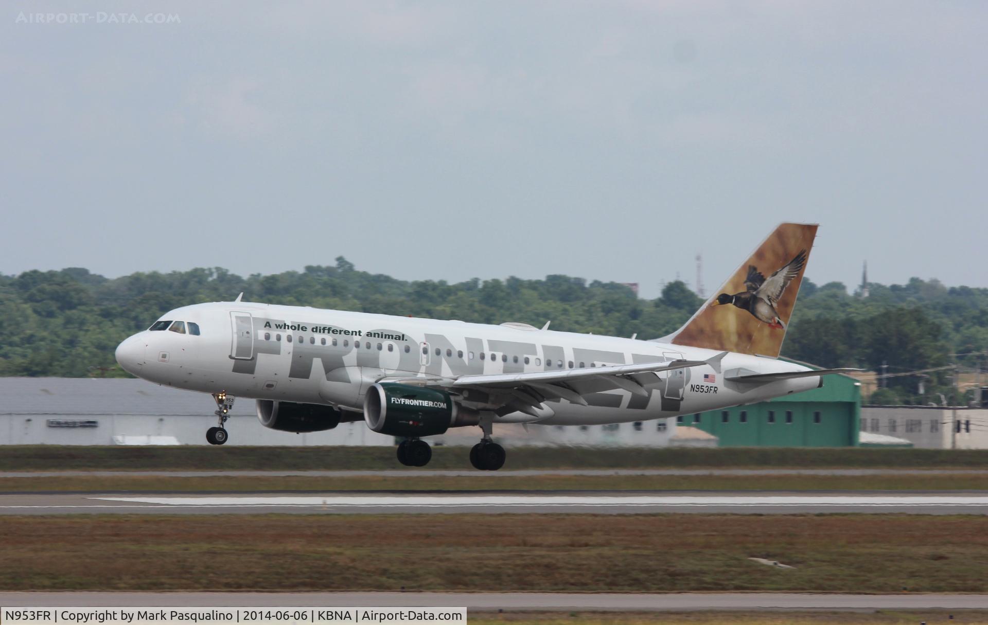 N953FR, 2010 Airbus A319-112 C/N 4254, Airbus A319