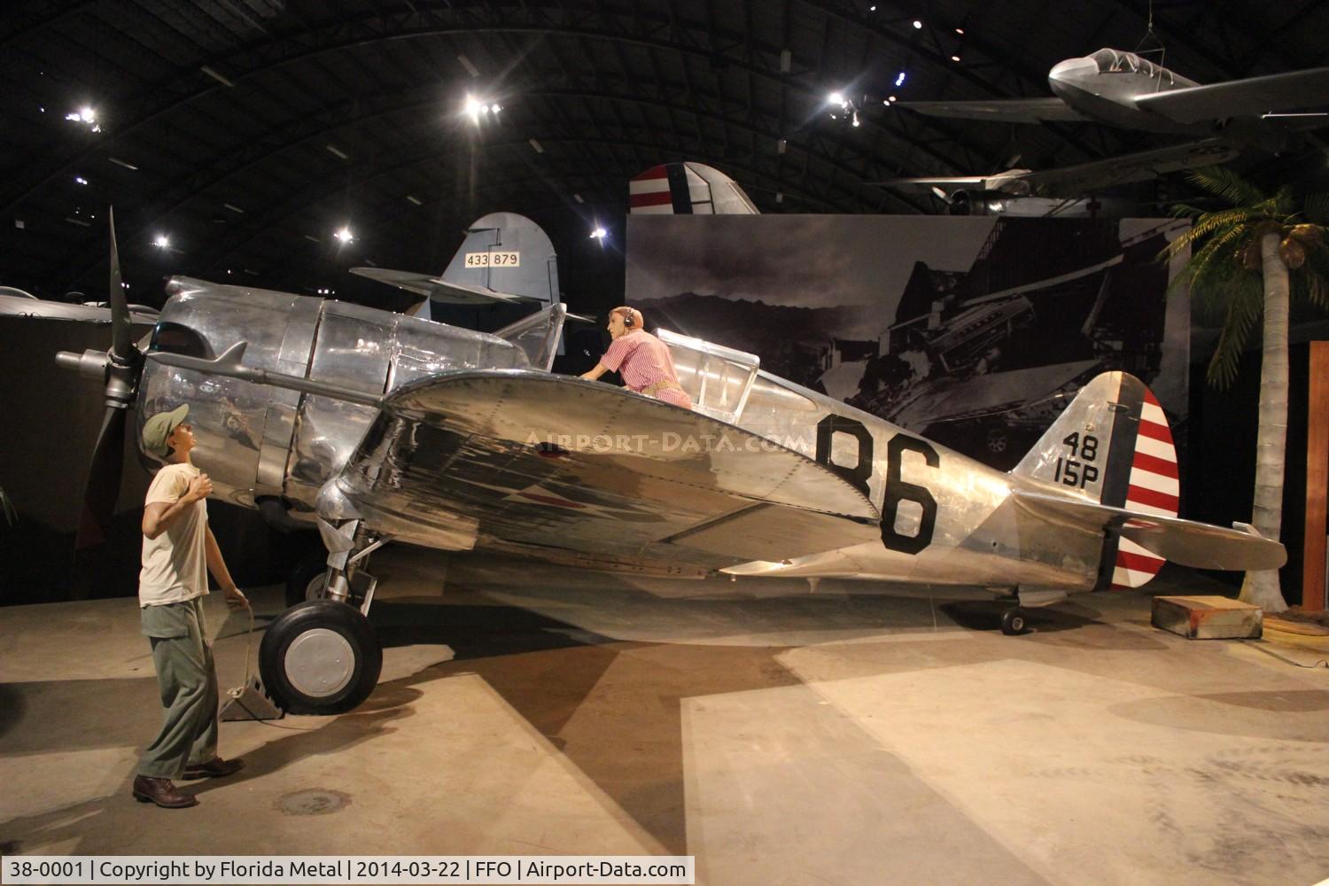 38-0001, 1938 Curtiss P-36 Hawk C/N 12415, P-36 Hawk