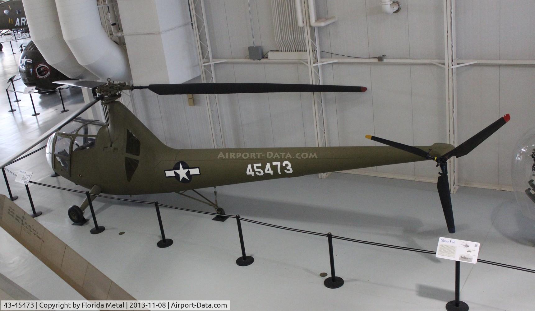 43-45473, 1944 Sikorsky R-6A Hoverfly C/N Not found 43-45473, R-6A Hoverfly at Army Aviation Museum Ft. Rucker AL