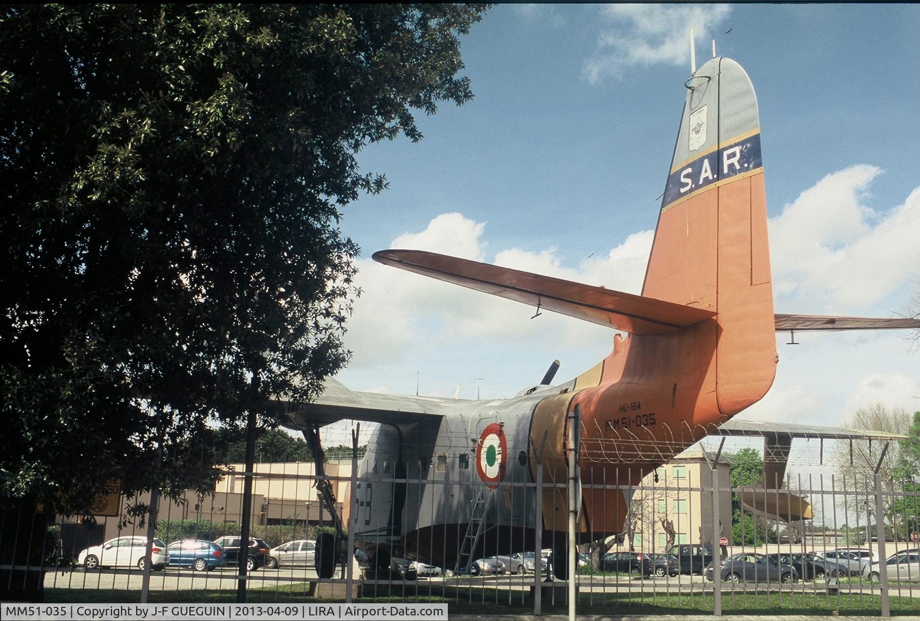 MM51-035, 1952 Grumman HU-16A Albatross C/N G-110, MM51-035, at that time still preserved at Roma-Ciampino.