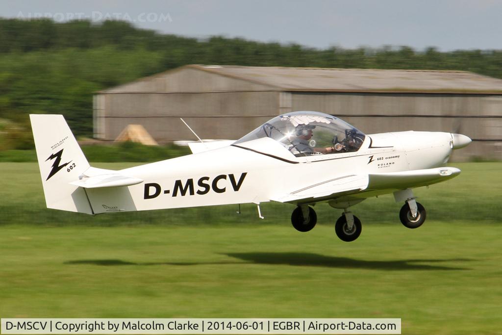 D-MSCV, 2009 Roland Z-602 C/N Not found D-MSCV, Roland Z-602 at The Real Aeroplane Club's Biplane and Open Cockpit Fly-In, Breighton Airfield UK, June 1st 2014.